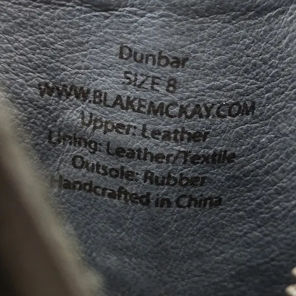 {8} Blake McKay Dunbar Men's  Boots