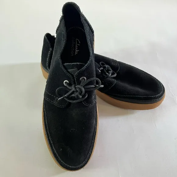 Clarks Men's Black Casual Shoes - Like new! Size: 11