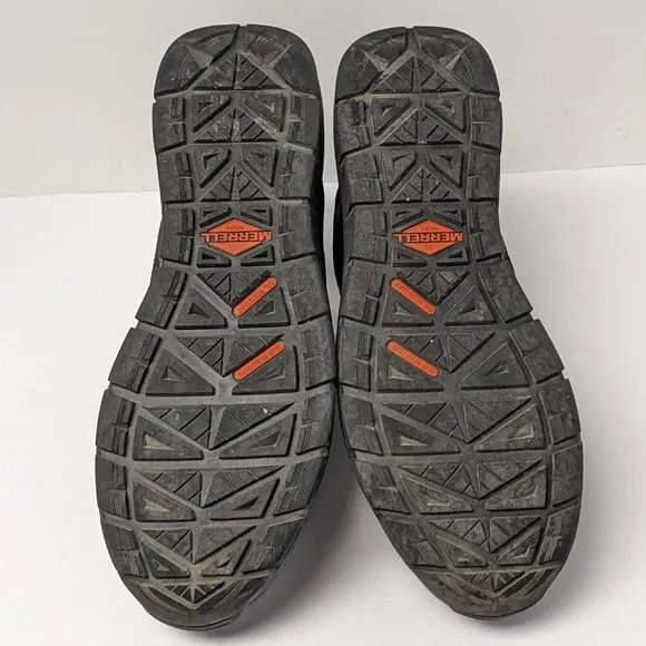 Merrell Fullbench Speed Composite Toe Work Boots, Black, Men's 12 M