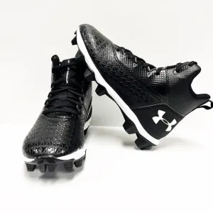 NEW Under Armour Hammer Mid JR Football Cleats Shoes Kids Size 4.5